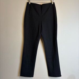 Chico’s PONTE GRAY LEGGING pants pull on Workwear casual size 1‎ = 8/M Regular